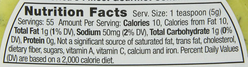 9.75 (Pack 6) Inglehoffer Creamy Dill Mustard with Lemon & Capers, Ounce Squeeze Bottle