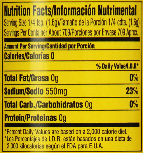 Durkee 40-Ounce (Pack 2) Garlic Salt, Containers