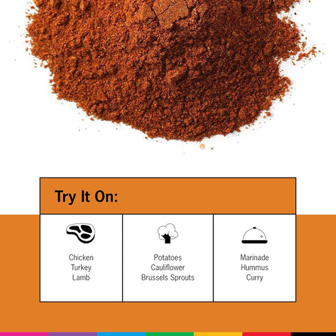 Spiceology Tandoori Glory - Indian Masala Blend - Curry Spices and Seasonings - 4.4 oz
