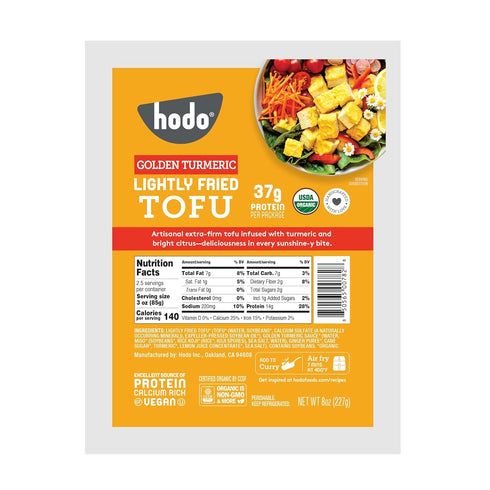 Hodo Golden Turmeric Lightly Fried Tofu