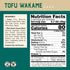 26g Packets, 4-Pack, (2.8 Oz 80g 4), Space Soup Instant Soup, Plant-Based & Ready in Minutes / (Box of Tofu Wakame)