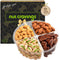 NUT CRAVINGS - Easter Mixed Nuts Gift Basket in Black Gold Box