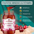 Pack 1 TrueSeaMoss Sea Moss Gel Made in USA Wildcrafted Seamoss, Fruits & Jarred Vegetables Cherry, of (Labels may