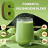 6 Immune 30 1 Pack Bunkell Mushroom Matcha, Adaptogenic Mushrooms Mix w/Japanese Matcha, Ceremonial Powder Blend