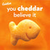 6.6 oz Goldfish Cheddar Cheese Crackers, Baked Snack Crackers, Bag