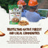 15 oz Snack The True Organic Brazil Nuts Raw and Unsalted Kosher Healthy-Rich in Vegetable Protein Harvested in Amazon