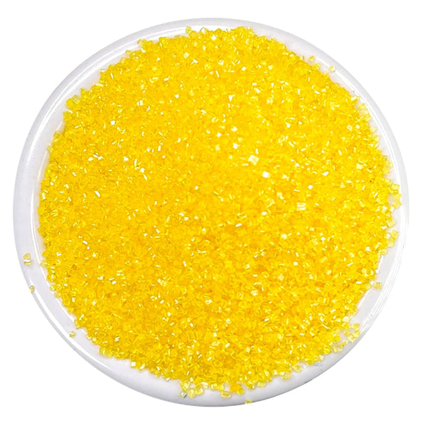 Ultimate Baker - Sanding Sugar, Yellow - Vibrant, Naturally Colored Baking &