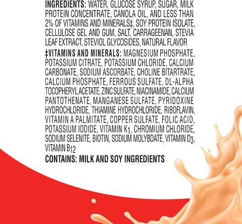 8 Oz (Pack 24) BOOST Original Ready to Drink Nutritional Drinks, Peaches & Creme, Fl