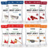 Think Jerky Beef and Turkey Jerky Variety Pack, Classic, Sweet Chipotle, Sriracha
