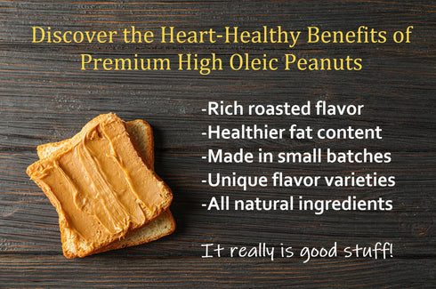 GOOD STUFF PEANUT BUTTER 16oz. Good Stuff Cinnamon Roll Crunch Peanut Butter - All Natural Peanut Butter
