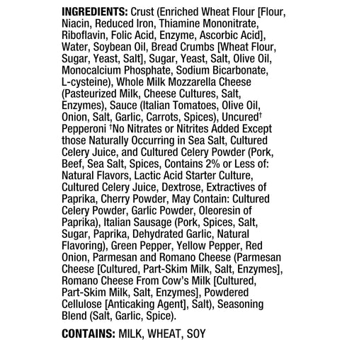 Frozen 21.6 Oz Rao's Made For Home Supreme Pizza, Box