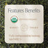 15 Count (Pack 1) Rishi Tea Sencha Green Tea - Organic Sachet Bags, Caffeinated Japanese Green Tea, Enjoy Hot or Iced