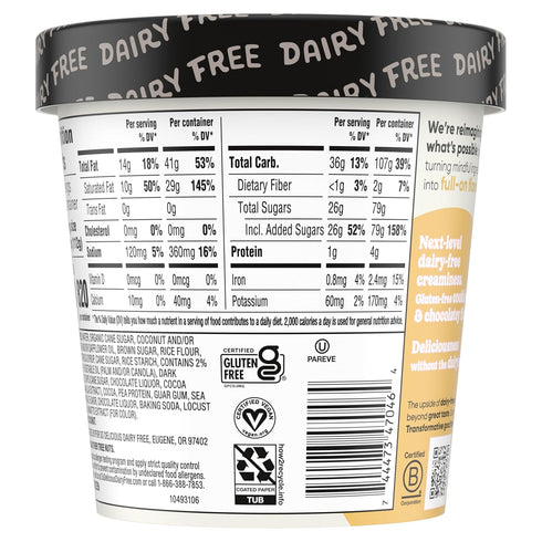 SO DELICIOUS Frozen 1 Dairy Free Coconutmilk Dessert, Cookie Dough, Vegan, Non-GMO Project Verified, Pint