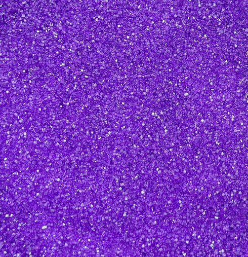Senchanting Violet Sanding Sugar Sprinkles, Edible Crystal Light Purple Sanding Candy Sugar