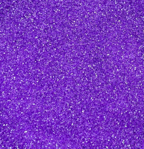 Senchanting Violet Sanding Sugar Sprinkles, Edible Crystal Light Purple Sanding Candy Sugar