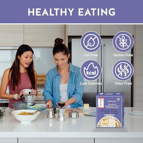 Pack (8190g) Nashi Konjac Shirataki Premium Mix Odour-Free, Vegan, Low-Calorie, Fat-Free, Keto-Friendly & Low-Carb Diet