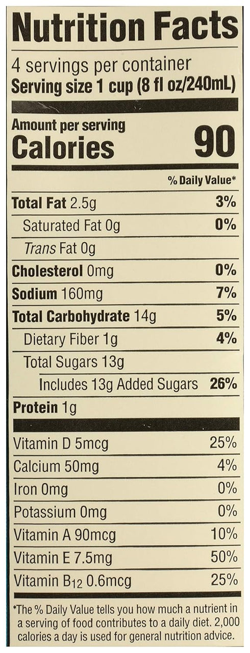 365 32 Oz (Pack 3) by Whole Foods Market, Organic Vanilla Almond Milk, Fl
