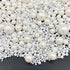 Weraru Edible White Pearl Sugar Sprinkles, 130g Candy for Baking, Cake Decorations, Cupcake Toppers