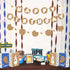 Lsaepon (16 Pack) Cookies Milk Birthday Party Favor Gift Bags, Cookie and Milk Theme Birthday Party Baby Shower Candy
