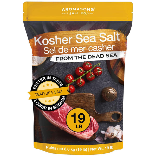 Aromasong 100% Natural Sea Salt from the Dead Sea Food Grade 19