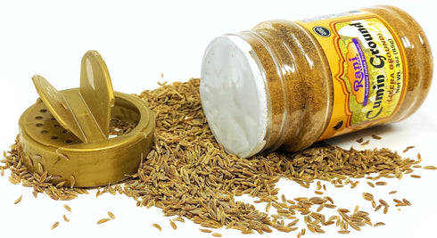 Rani Cumin (Jeera) Powder Spice, 3oz (85g) PET Jar, All Natural, Vegan, Gluten Friendly
