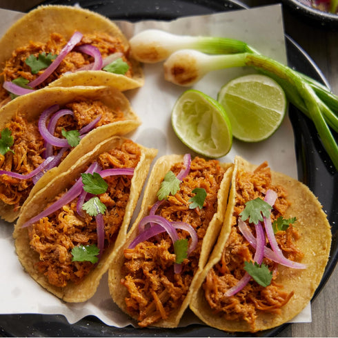 13.05 oz, Pack 4 Chata Cochinita Pibil, Shredded Pork Meat with Annatto Seasoning