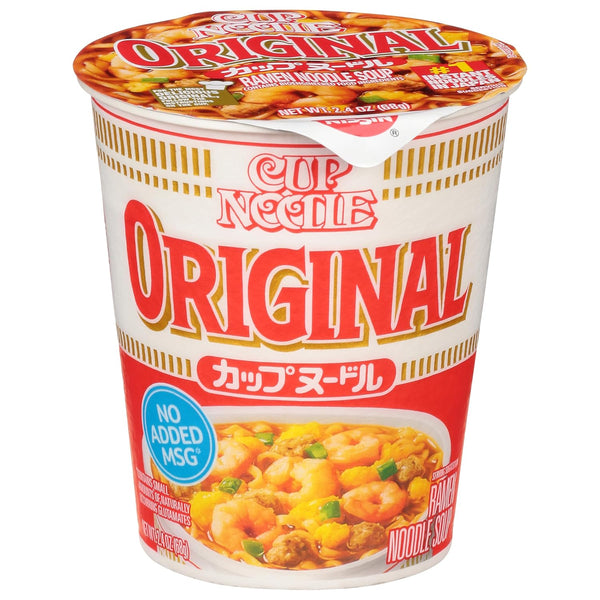 Nissin Cup Noodles Ramen Noodle Soup, Original, 2.82 Ounce (Pack of 1)