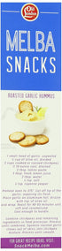 Old London Melba 5.25 (Pack 12) Snacks, Roasted Garlic, Ounce