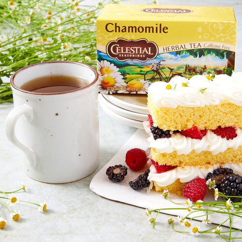 40 (Pack 6) Celestial Seasonings Herbal Tea, Chamomile, Caffeine Free, Tea Bags