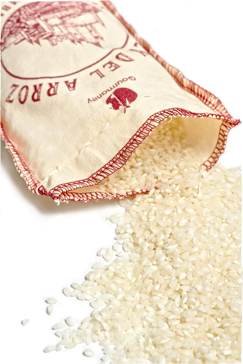 2.2 lb Arroz Gourmanity Spanish Bomba Rice for Paella, Rey del Authentic Spanish Bomba Rice from Spain