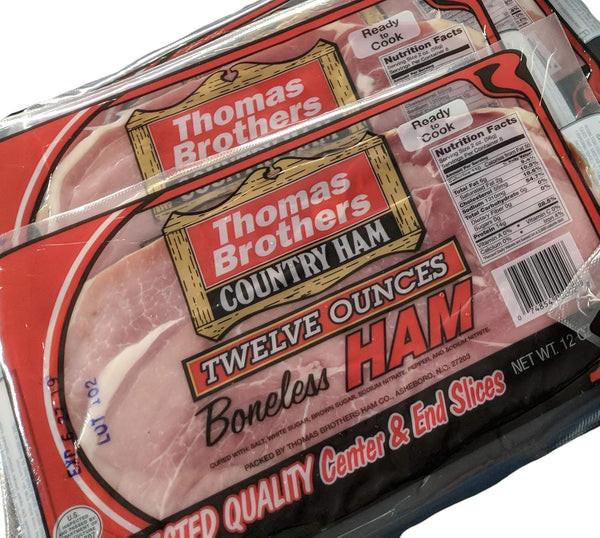 Unknown Thomas Brothers Country Ham, 2 Packs at 12 Ounces per Pack