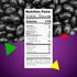 2 Black Licorice Jelly Beans | Pound Bag | Black Jelly Beans Bulk | Old Fashioned Candy for Buffet, Snacking & Gifting
