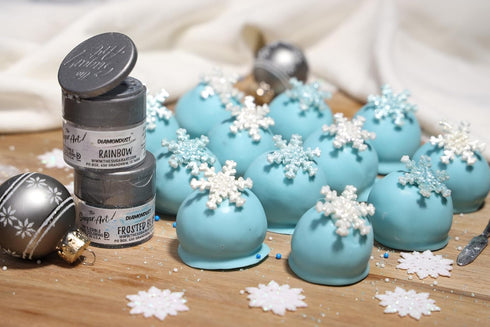 White Diamond Edible Glitter for Drinks, Cocktails, Cake Decorating, 4g, 100% Food-Safe, Kosher, Vegan