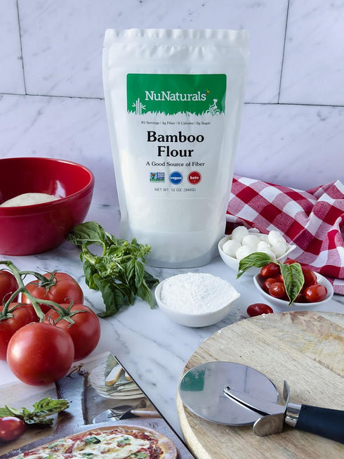 (5 lbs) NuNaturals Bamboo Flour