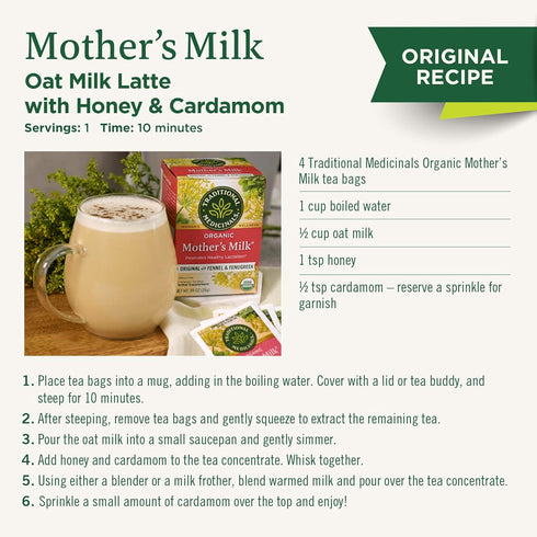 32 Count (Pack 1) Traditional Medicinals Organic Mother's Milk Women's Tea