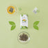 Miracle Tree Organic Moringa Superfood Tea, 25 Individually Sealed Tea Bags, Green Tea, Vegan