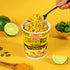 2.61 (Pack 6) Nissin Cup Noodles Stir Fry Rice with Noodles, Thai Yellow Curry, Ounce
