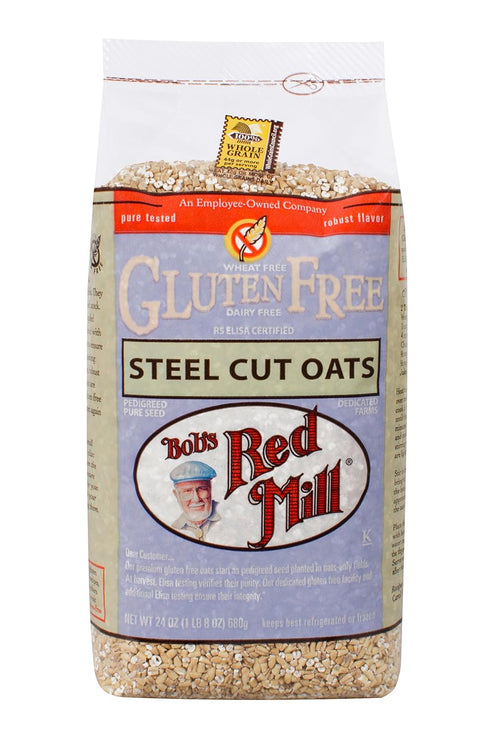 24 Oz (4 Pack) Bob's Red Mill Gluten Free Steel Cut Oats