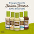 Olive Garden 16 (Pack 3) Signature Brand, Classic Caesar Dressing, Ounce