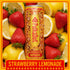 12 Oz Polkadot Spark Seltzer, Strawberry Lemonade Flavor, Sparkling Drink with L-Theanine, Lions Mane, Ginkgo