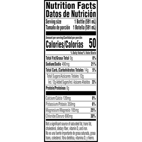 Beverage,20 Oz Gatorlyte Rapid Rehydration Orange Electrolyte Fl Bottle