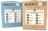 Pack 4 (12 Made Good Organic Crispy Squares Variety of - Vanilla and Chocolate Chip Crispy Squares - Tree-Nut