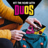 100 Packs 11g Pack 3.25oz (4 Count) Jack Link's DUOs Original and Teriyaki Beef Jerky, Shareable Under Calories Snack