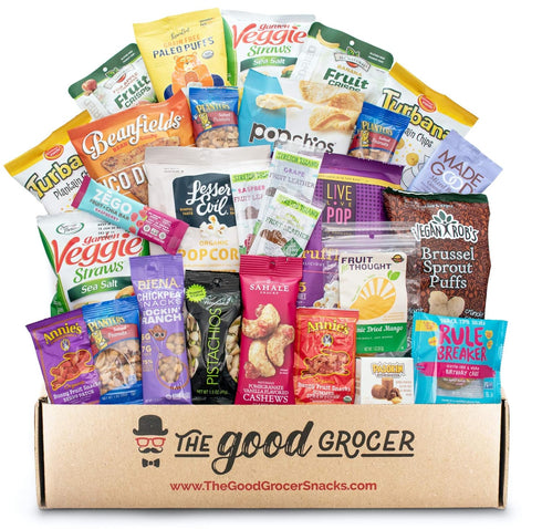 Package (25 Package, GLUTEN FREE and VEGAN (DAIRY and FIG FREE) Healthy Snacks Care Ct): Cookies, Bars, Chips, Fruit