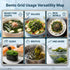 WJDDMGO (5.64oz) Premium Dried Wakame Seaweed, Free of impurities Simple Soaking Prep Ready, Vegetable Japanese Seaweed