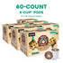 60 Count The Original Donut Shop Cookie Dough So Delicious Coffee, Single-Serve Keurig K-Cup Pods