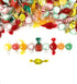 6 lbs 96 oz. American Old Fashioned Hard Candy - - Peppermint and Spearmint Starlights, Cinnamon Disks, Butterscotch