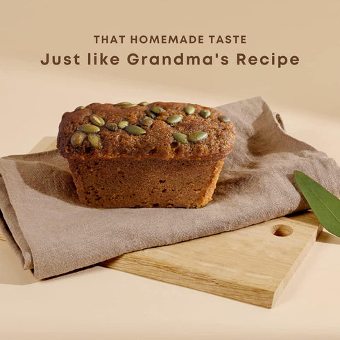 Sweetness Central 6 Pack Gourmet Pumpkin Bread Spice by , Baked Fresh for Each Order, Made with Pumpkin Seeds, The