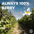 5 3rd Black Raspberry Powder Ounce Bag - Party Lab Tested Freeze Dried Raspberries Fruit Whole Berry for Baking