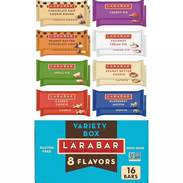 Larabar Variety Pack, Gluten Free Vegan Fruit & Nut Bars, 1.7 oz,